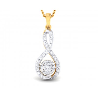 Cai Diamond Daily wear pendant in Gold
